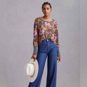 Anthropologie Pilcro Boxy Heritage Pullover, Size 2X